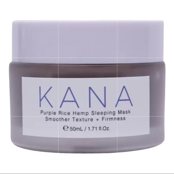 Kana Skincare Purple Rice Hemp Sleeping Mask NIB - Picture 1 of 7